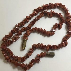 Natural Agate Raw Chip/Shard Gemstone Necklace NEW
